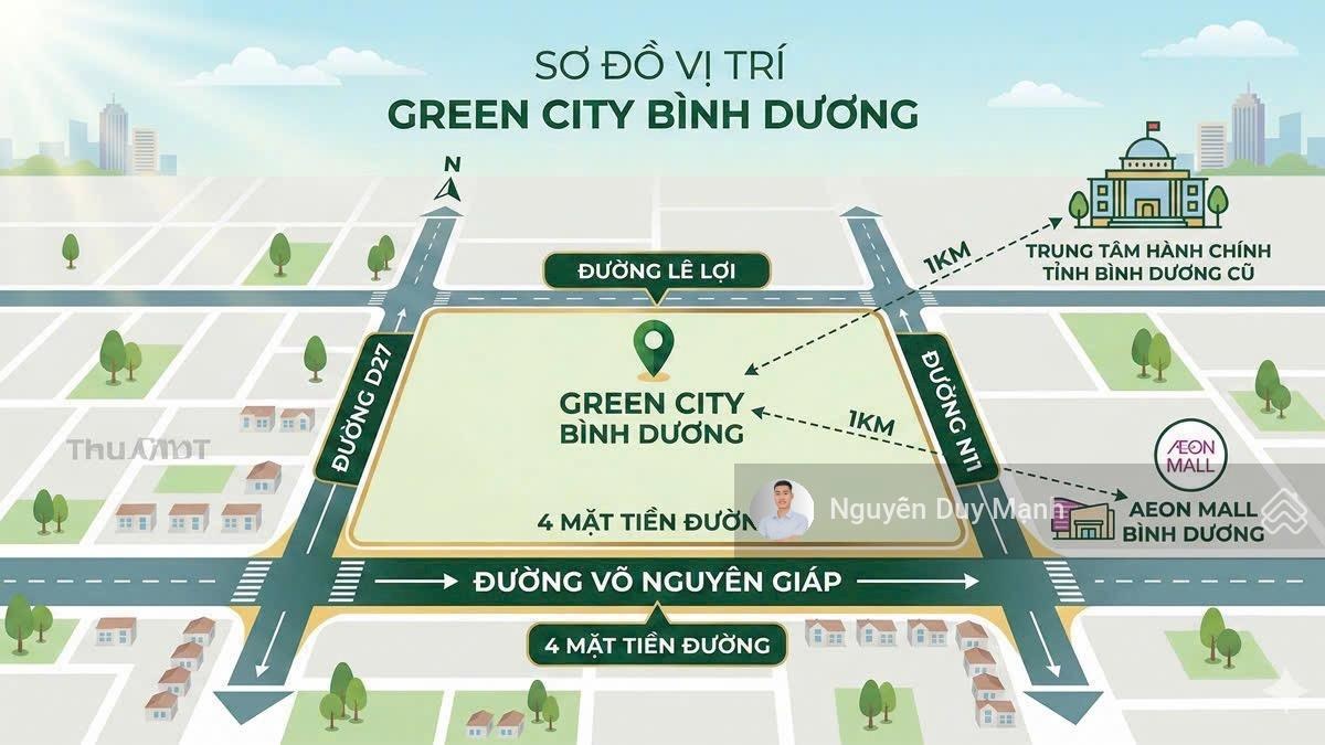 Mở bán nhà phố green city becamex ngay trung tâm phường bình dương giá chỉ từ 5tỷ/150m2