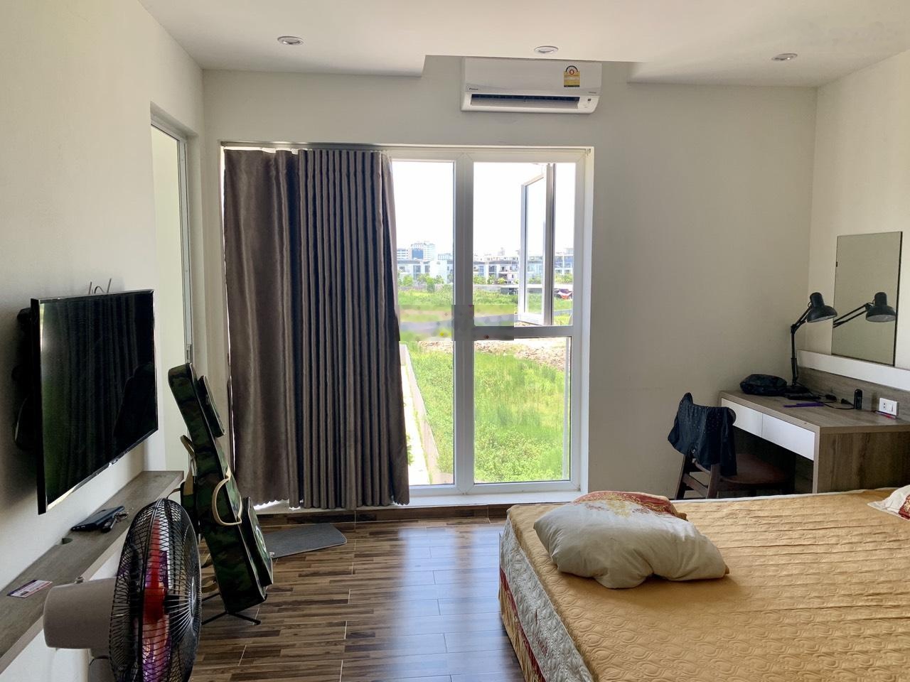 Cho thuê căn hộ full đồ Waterfront City, 1 ngủ (40m2), tách bếp.