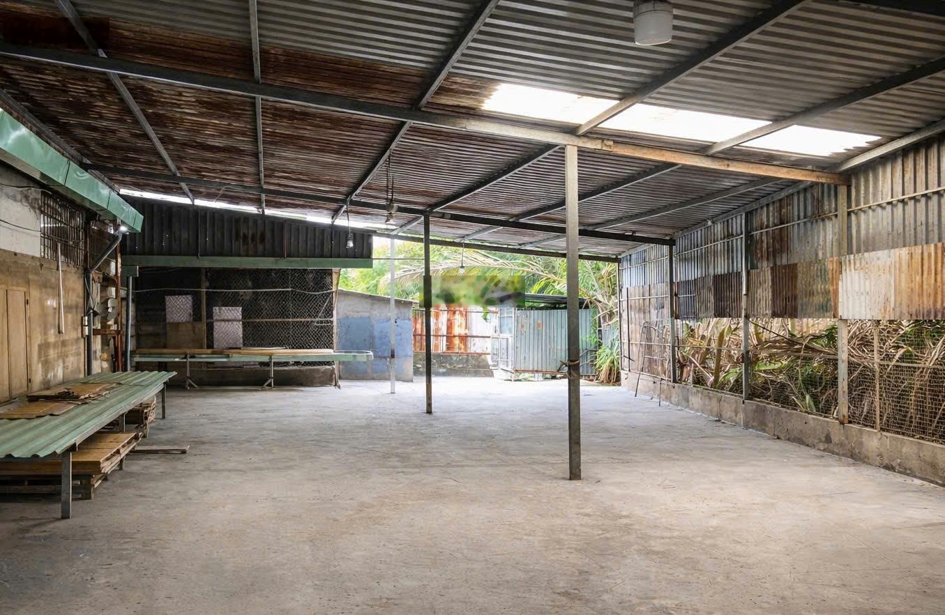 Cho thuê kho xưởng 400m2 Đào Sư Tích, Nhà Bè - Ngang rộng, Xe tải vào tận nơi
