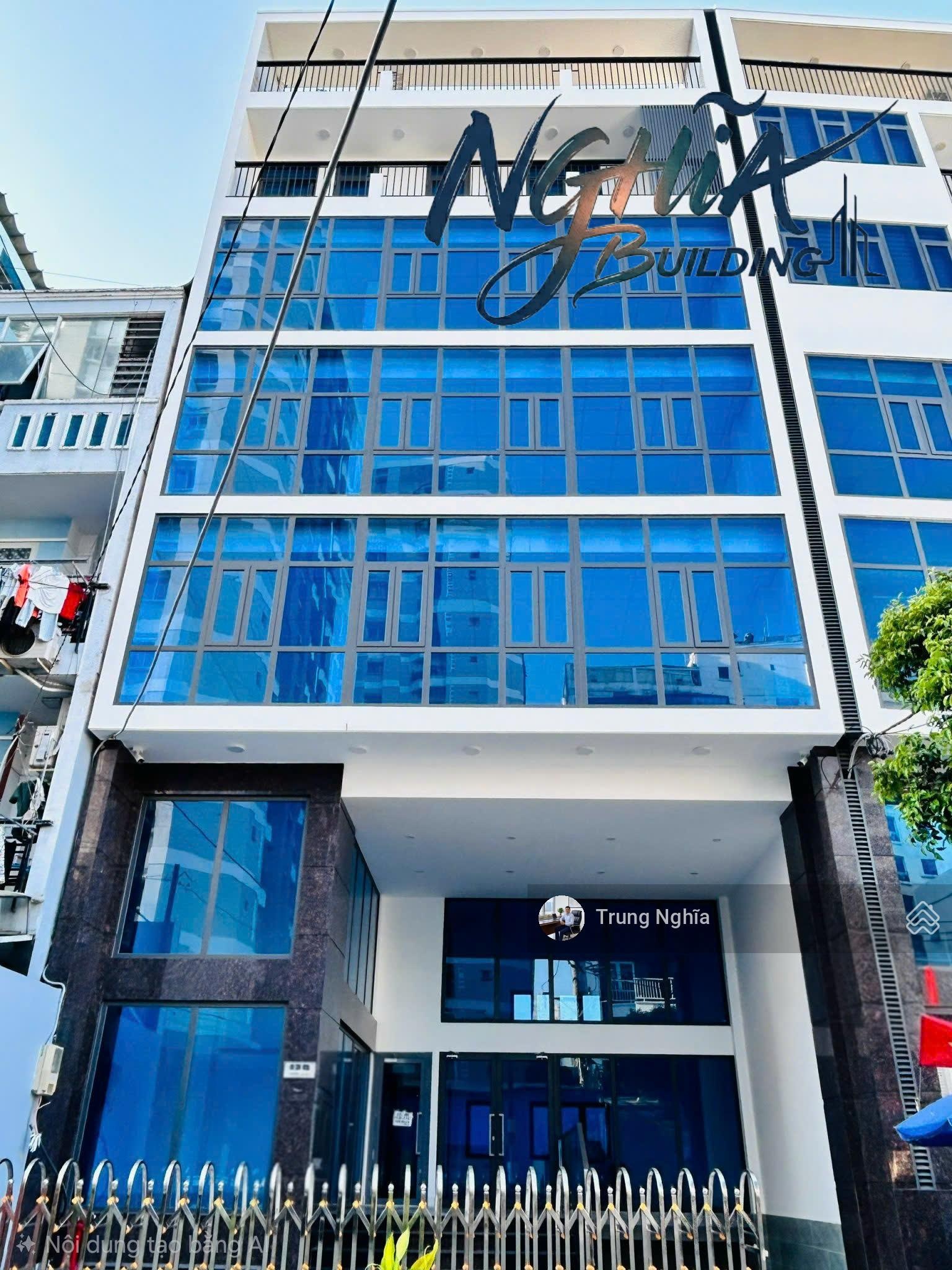 Tòa nhà mặt tiền đường lê văn sỹ diện tích: 9x20m hầm 5 tầng cho thuê