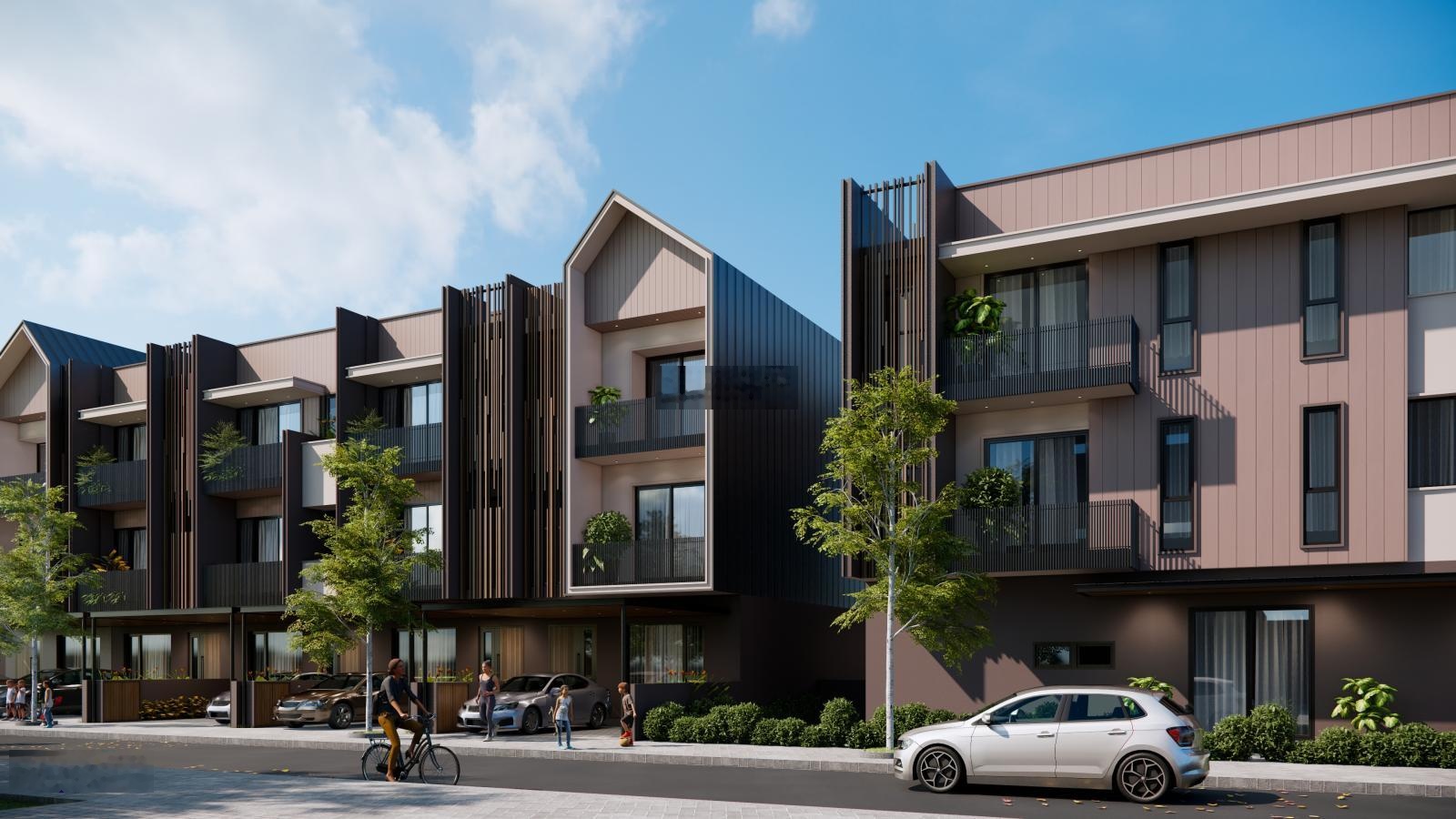 Nhà liền kề 120 m2 kinh doanh, thiết kế 3 tầng siêu đẹp LH: 0978873793
