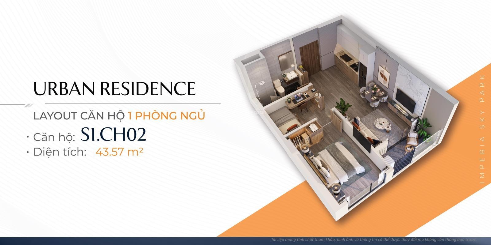Giá từ 8xtr/m2 căn hộ imperia sky park - giáp đại lộ thăng long - tiện ích all in one