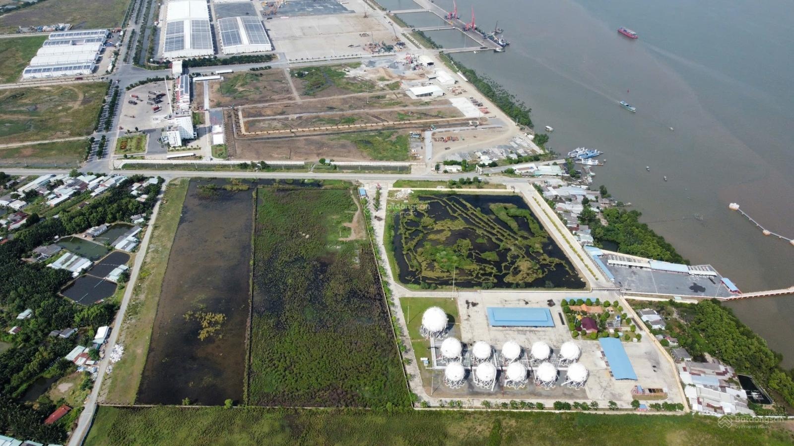 Bán Đất KCN Cảng Long An. Đường 830, Huyện Cần Giuộc, 5 triệu/m2, 51.117 m2, Long An. (Tây Ninh)