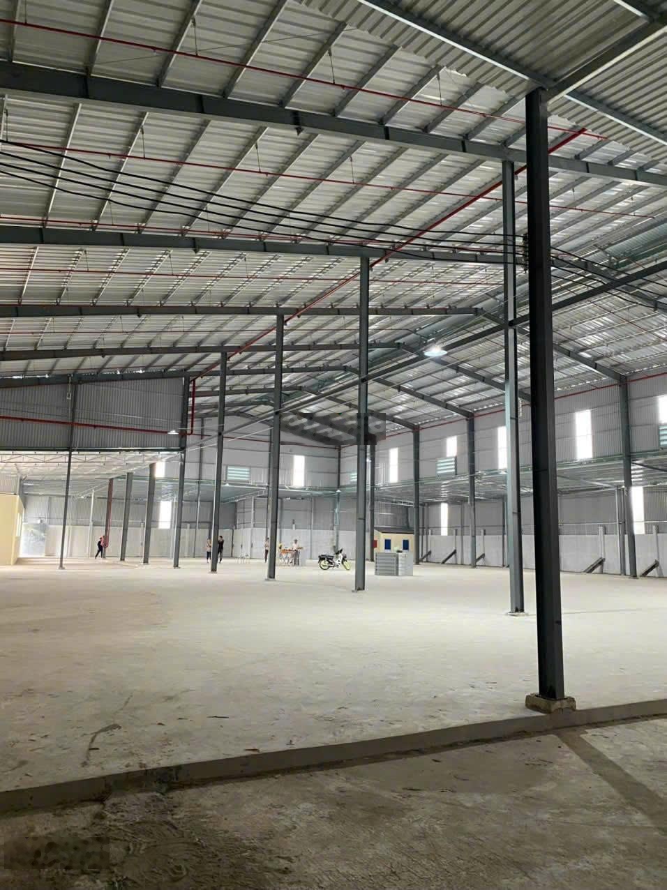Cho thuê nhà xưởng Long An diện tích 4.800m² PCCC tự động điện 560 kva