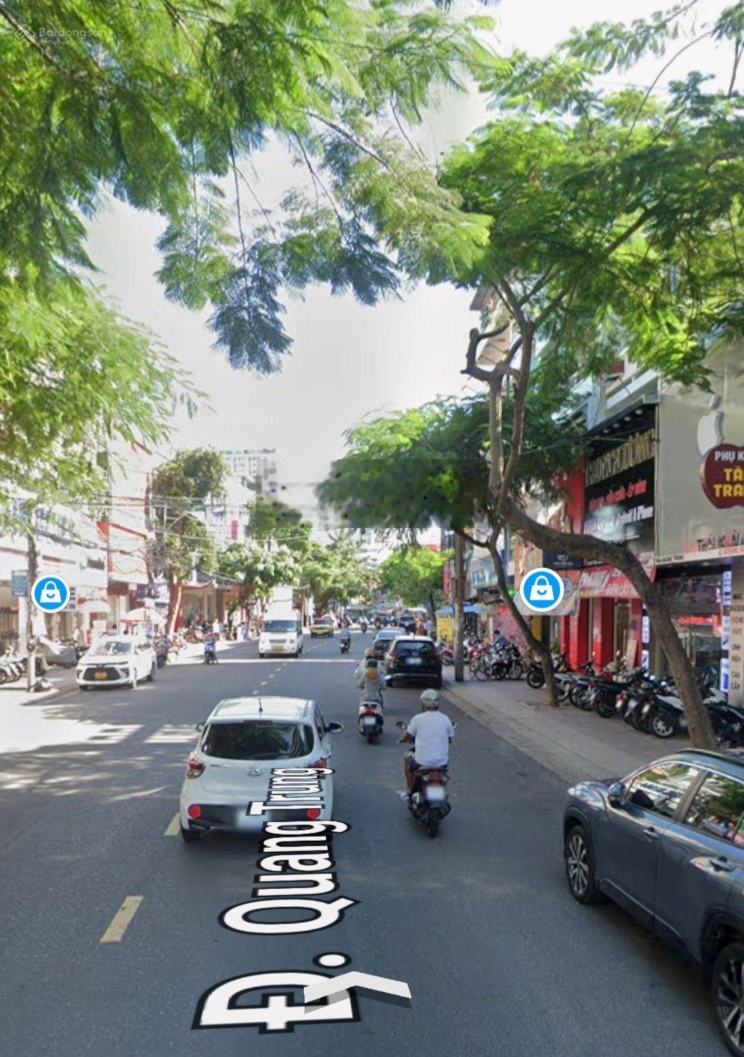 Bán nhà 4 tầng 83,7m2 chỉ 27 tỷ. mặt đường quang trung. đang có dòng tiền 35tr/th. tttp nha trang