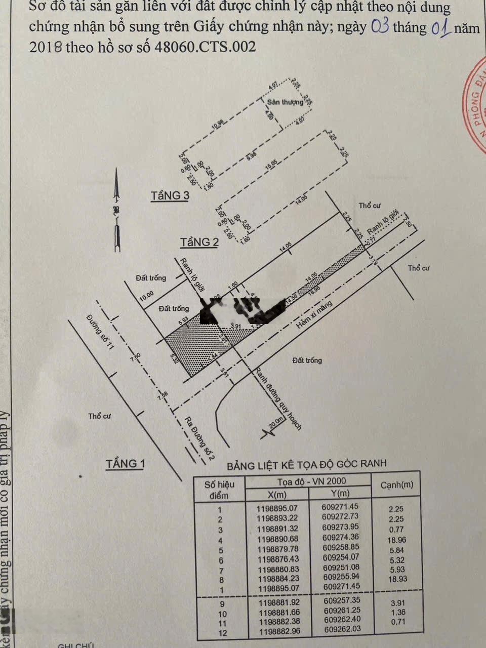 Bán nhà mặt phố 132m2, 15,5 tỷ, 4PN, 5WC tại Đ.Số 11, Trường Thọ, TP.Thủ Đức, giá tốt, uy tín