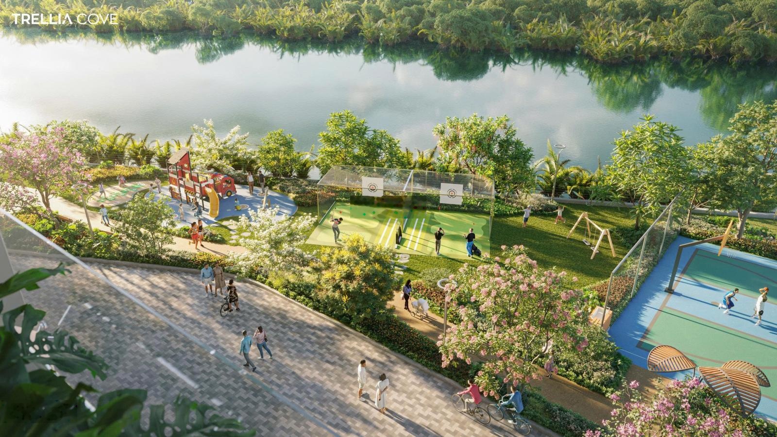 Bán căn 2PN, 2WC Trellia Cove giá 4,993 tỷ mua trực tiếp CĐT