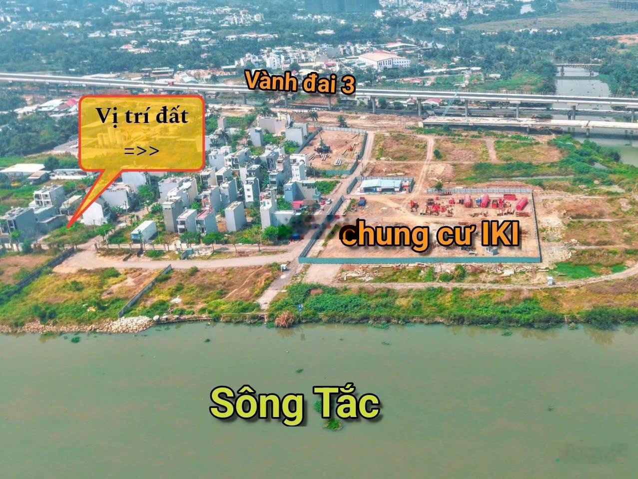 Bán nền đất đẹp - kdc việt nhân villa cạnh 5 block chung cư - tiềm năng