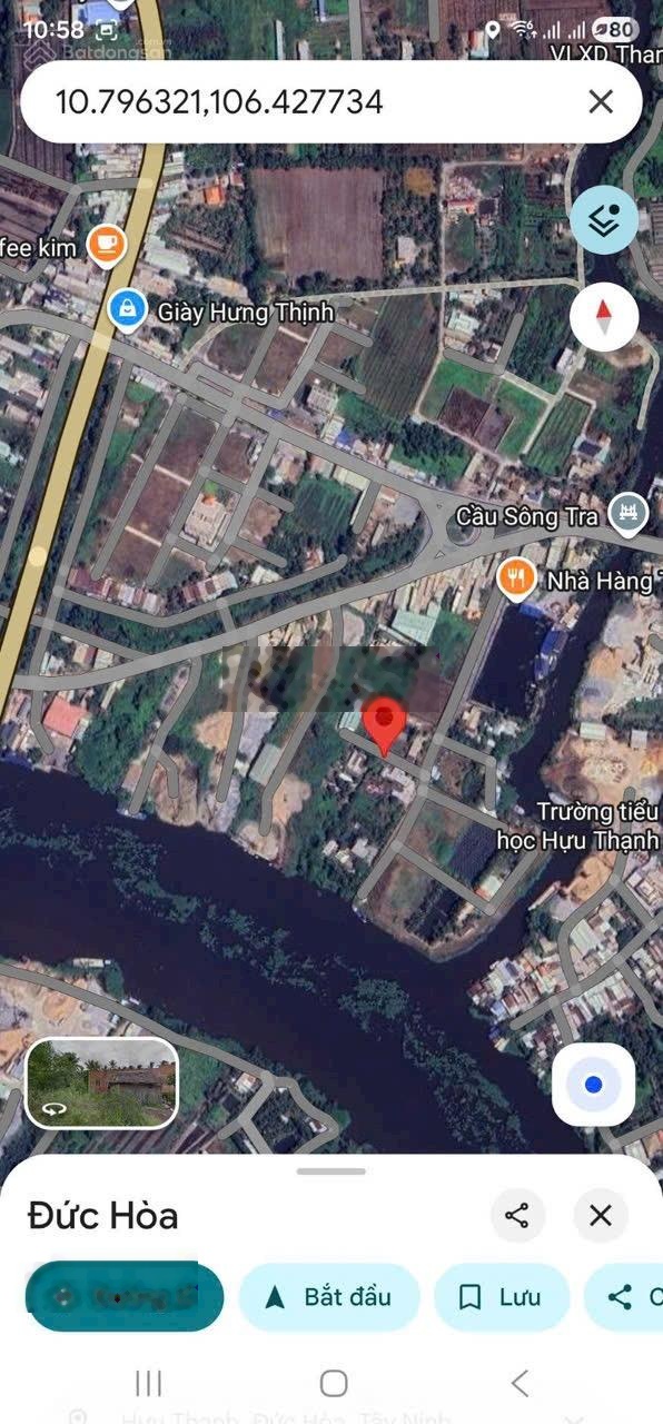 Bán gấp lô đất thổ 6x20m ngay đương nhựa ĐT 830 đi vào giá 680 triệu