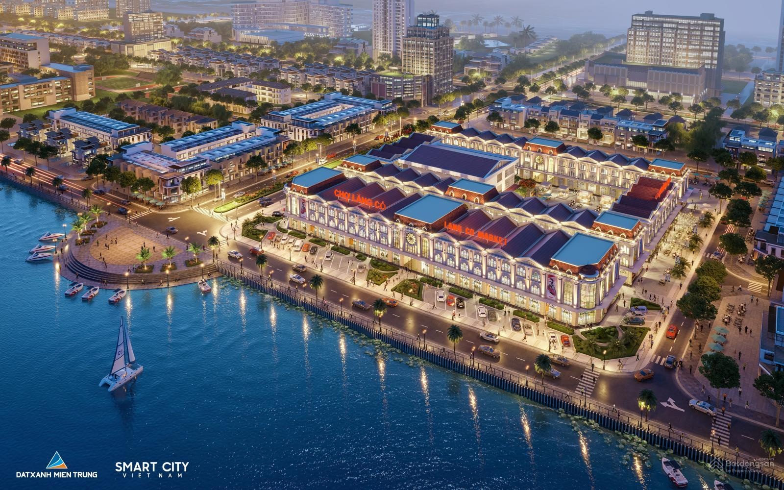 Bán Kiot Shophouse dự án Chợ Lăng Cô - View đầm Lập An - Kinh doanh ngay