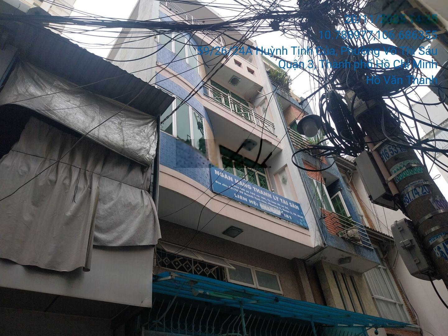 Bán nhà riêng tại 59/26/98 Huỳnh Tịnh Của, 15,5 tỷ, 91m2, giá ưu đãi