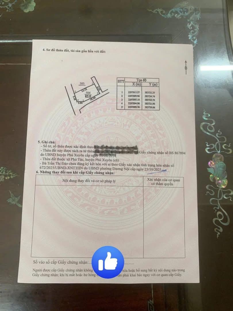 Siêu Phẩm 85m Lô Góc 3 Mặt Tiền Thôn Tư Sản - Phú Túc - Phú Xuyên - Hà nội