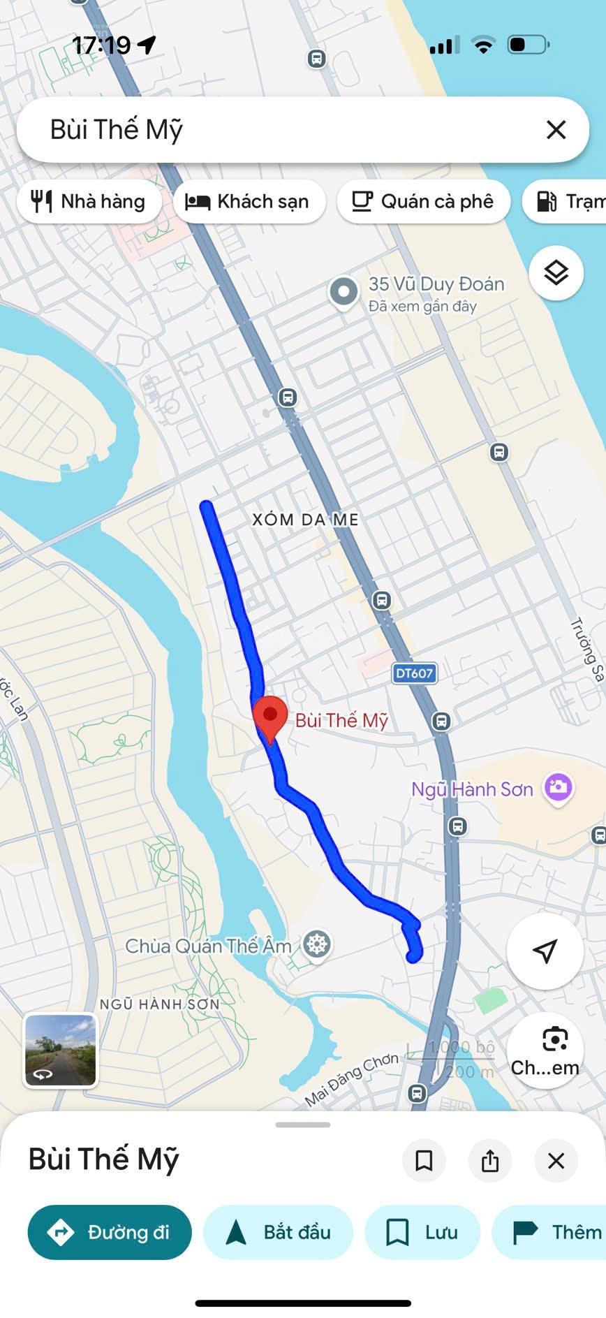Bán đất mặt tiền đường nhựa 6m Bùi Thế Mỹ, Hoà Hải, Ngũ Hành Sơn sát Đặng Thái Thân.