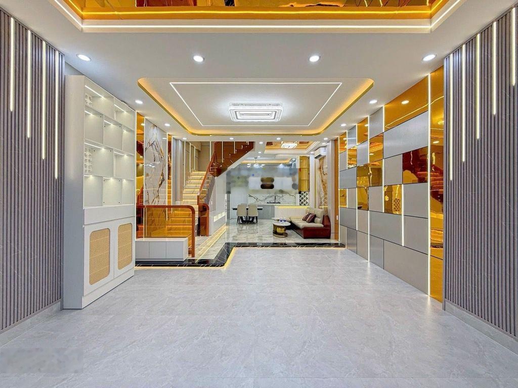Nhà mới 100% - ô tô ngủ nhà - ngang 5m - 57m2 - 3 tầng - ngay Huỳnh Tấn Phát quận 7
