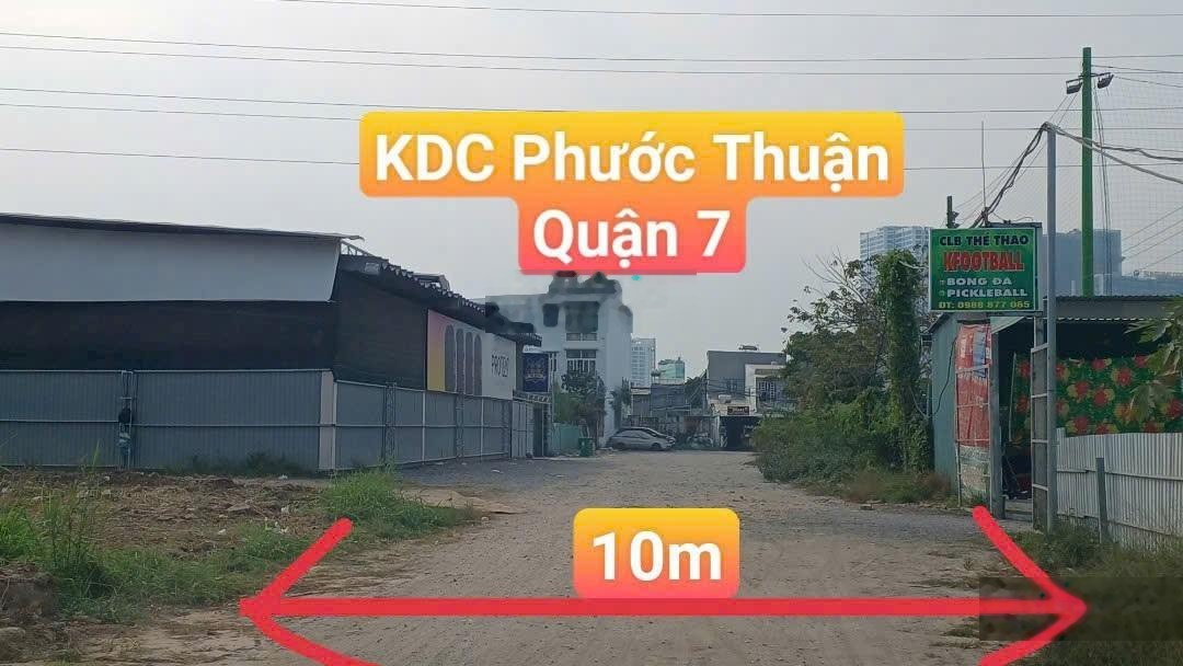 Cần tiền bán 1314m2 ngang 28m đất cạnh khu dân cư đường Phước Thuận, Huỳnh Tấn Phát, Q7 23 tỷ