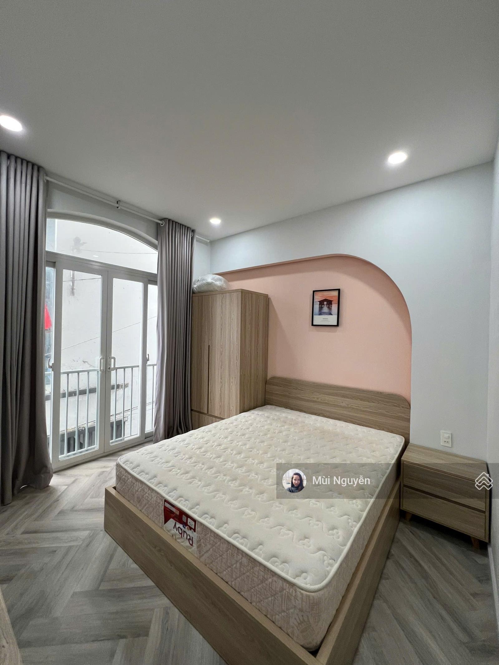 DÒNG TIỀN 50TR/TH, nhà 2 mặt hẻm trước sau Huỳnh Văn Bánh, PN - DT: 4.9x13m, 5 tầng 9 phòng - 12 tỷ