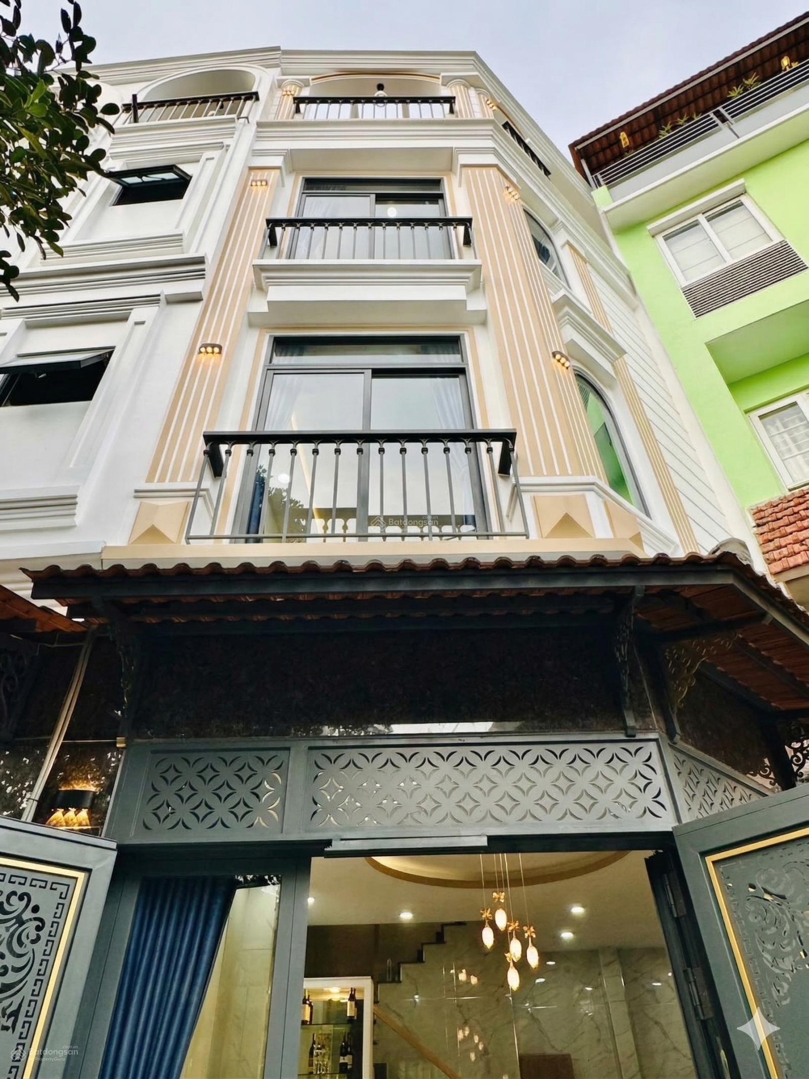 HXH Lê Quang Định Bình Thạnh 4 tầng 8,7 tỷ - (4,5x9m) nở hậu 6m8 full nội thất ở ngay 0984518442