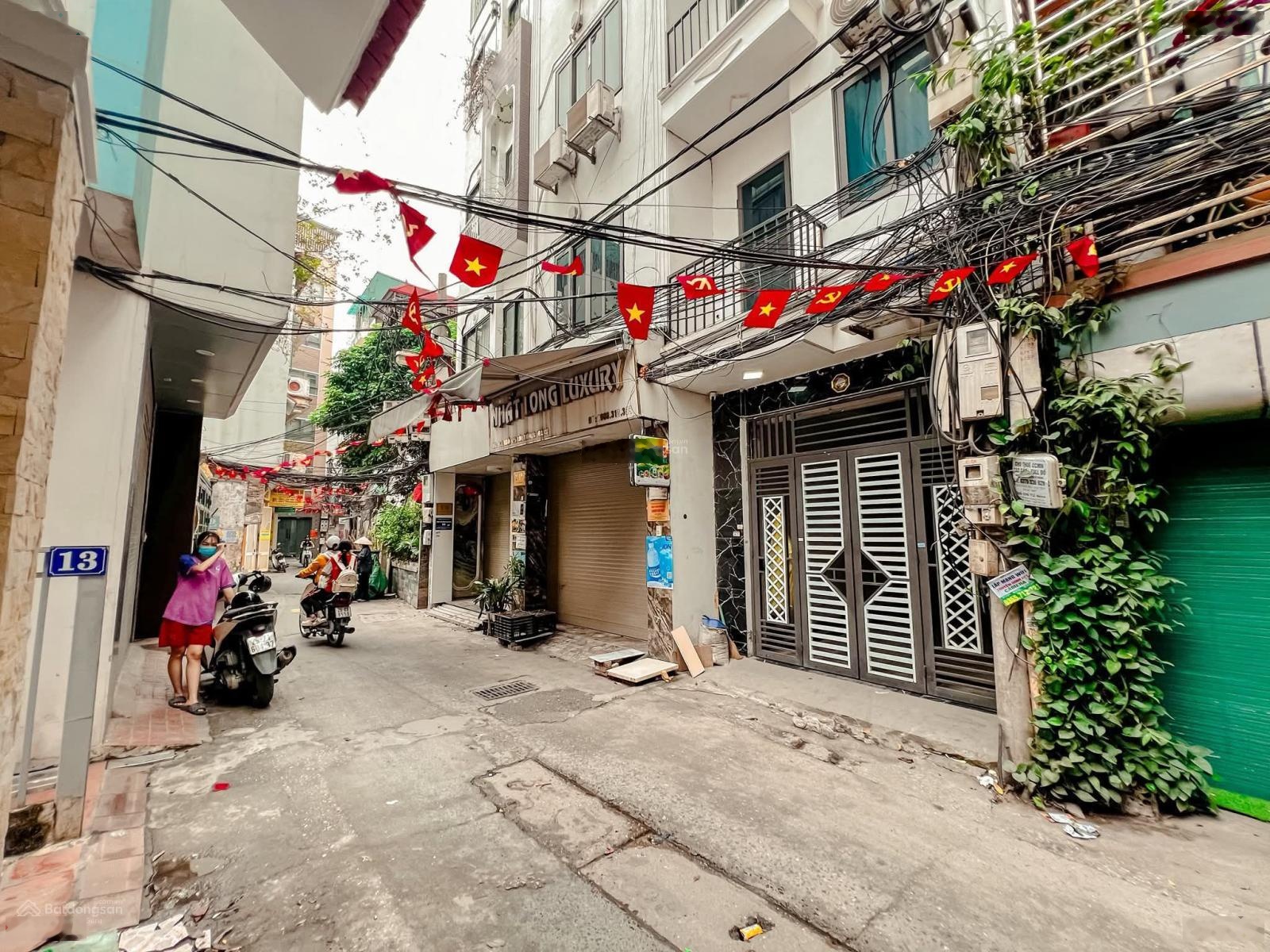 Bán tòa CHDV Yên Lãng, lô góc, thang máy, 17 phòng kk, DT 1.2 tỷ/năm, 35m ra ô tô, PCCC chuẩn.