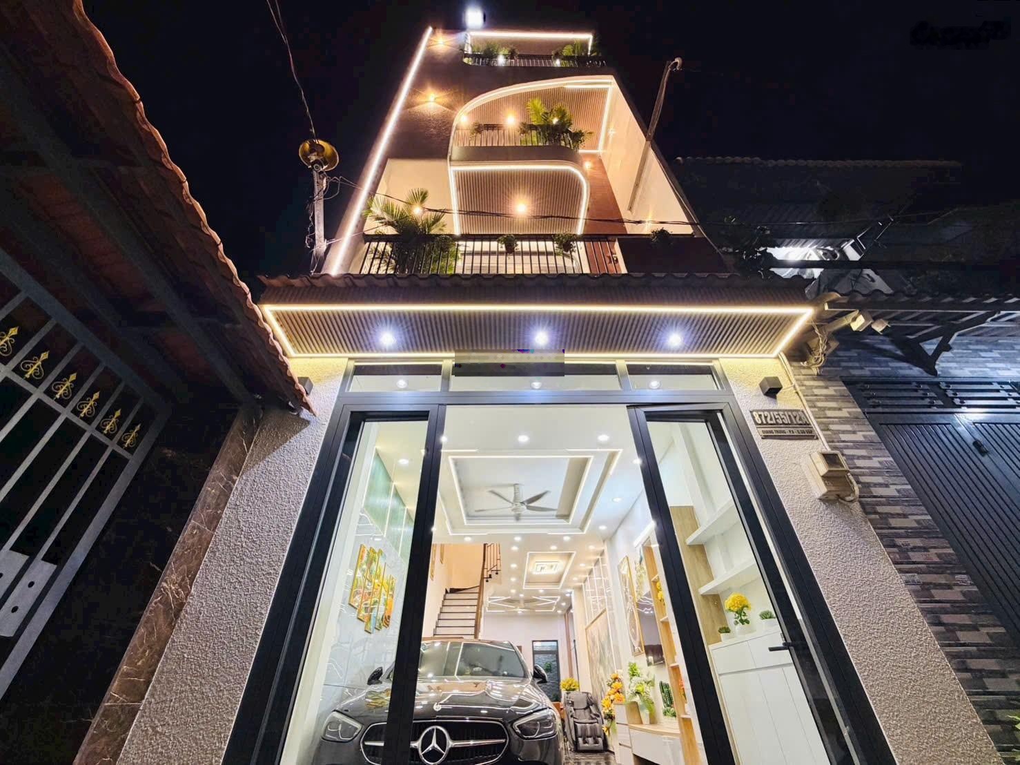 Sang Mỹ định cư bán nhà 47m2, Nguyễn Văn Lượng, P17, Gò Vấp. Xây 4 tầng, hẻm 6m, sổ sẵn, giá 2tỷ450