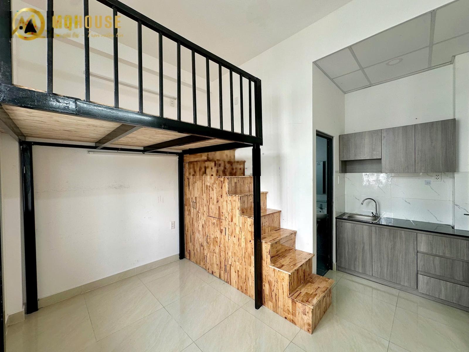 Khai trương phòng có gác sẵn nội thất cơ bản - Hòa Bình