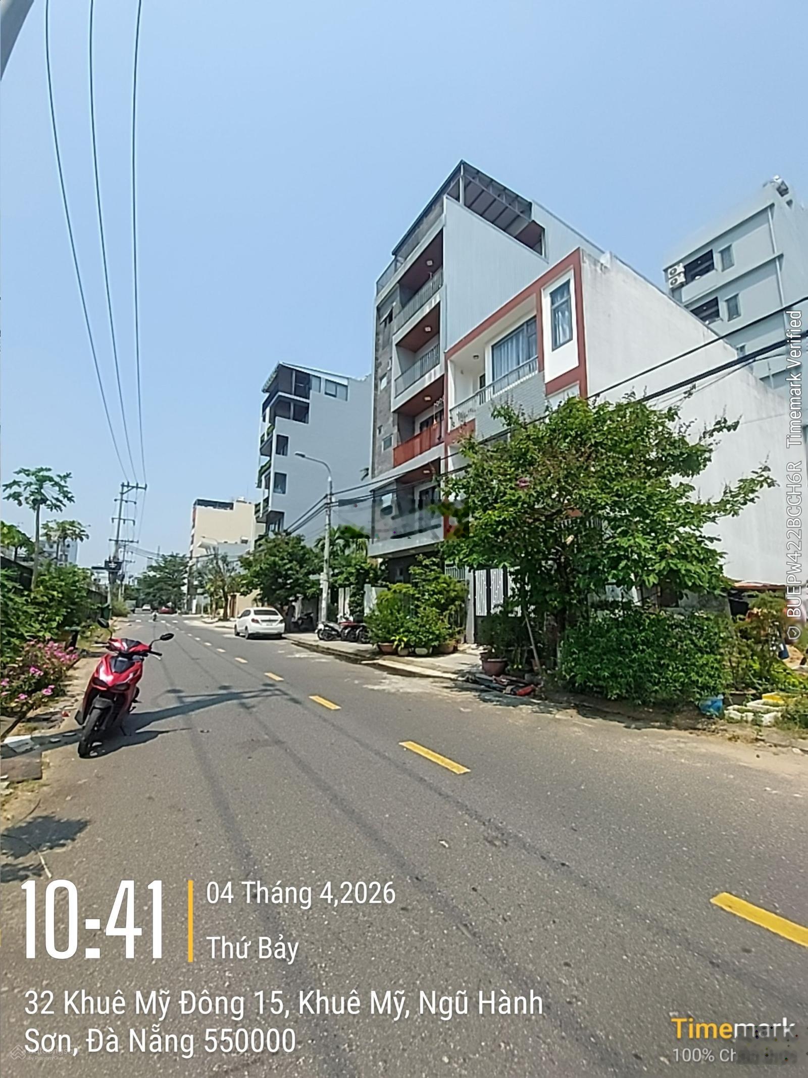 Bán đất đường Khuê Mỹ Đông 15, 102m2 ngang 6m, Khuê Mỹ, Ngũ Hành Sơn, Đà Nẵng.