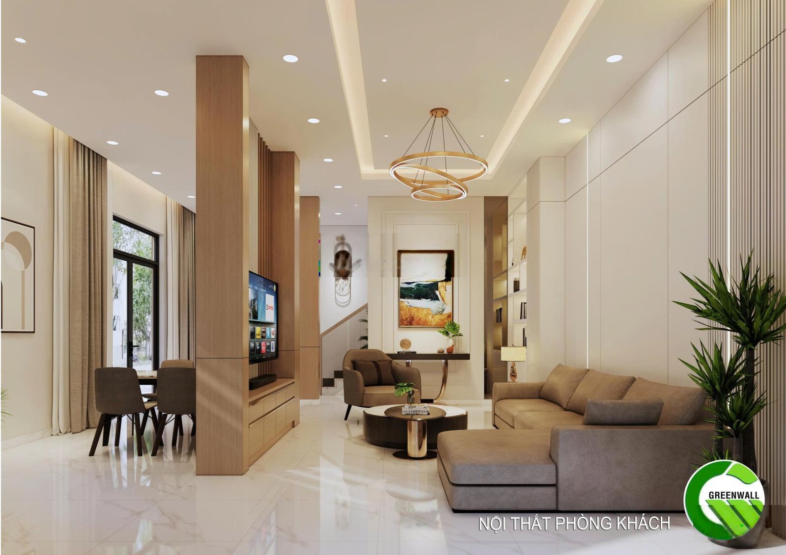 Nhà phố Nguyễn Văn Tiết 5.86 tỷ, 5x20m 1 trệt 2 lầu, vay 70%, TT 30% ký HĐMB, CK 3%, ngay Aeon Mall