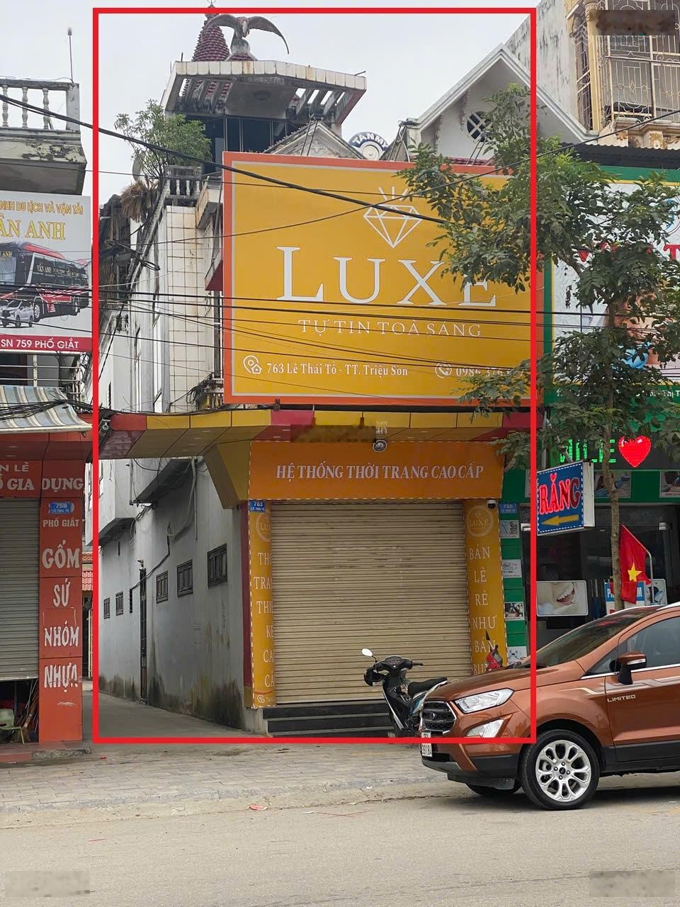 Cho thuê nhà shop house tại số 33, Đường Giắt, thị trấn Triệu Sơn, 9 triệu VND, 100m2