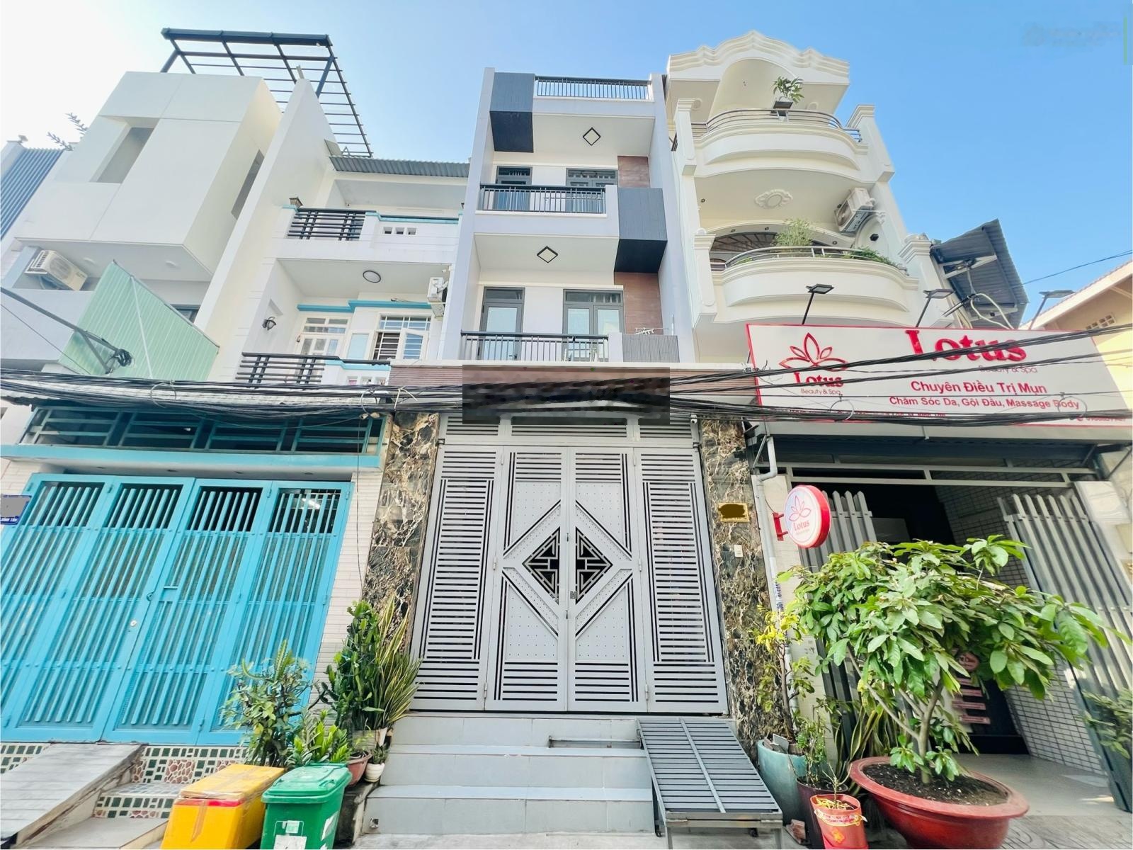 Bán nhà 4 tầng mới đẹp ngay KDC Nam Hùng Vương, 4mx17m, chỉ 7,2 tỷ.