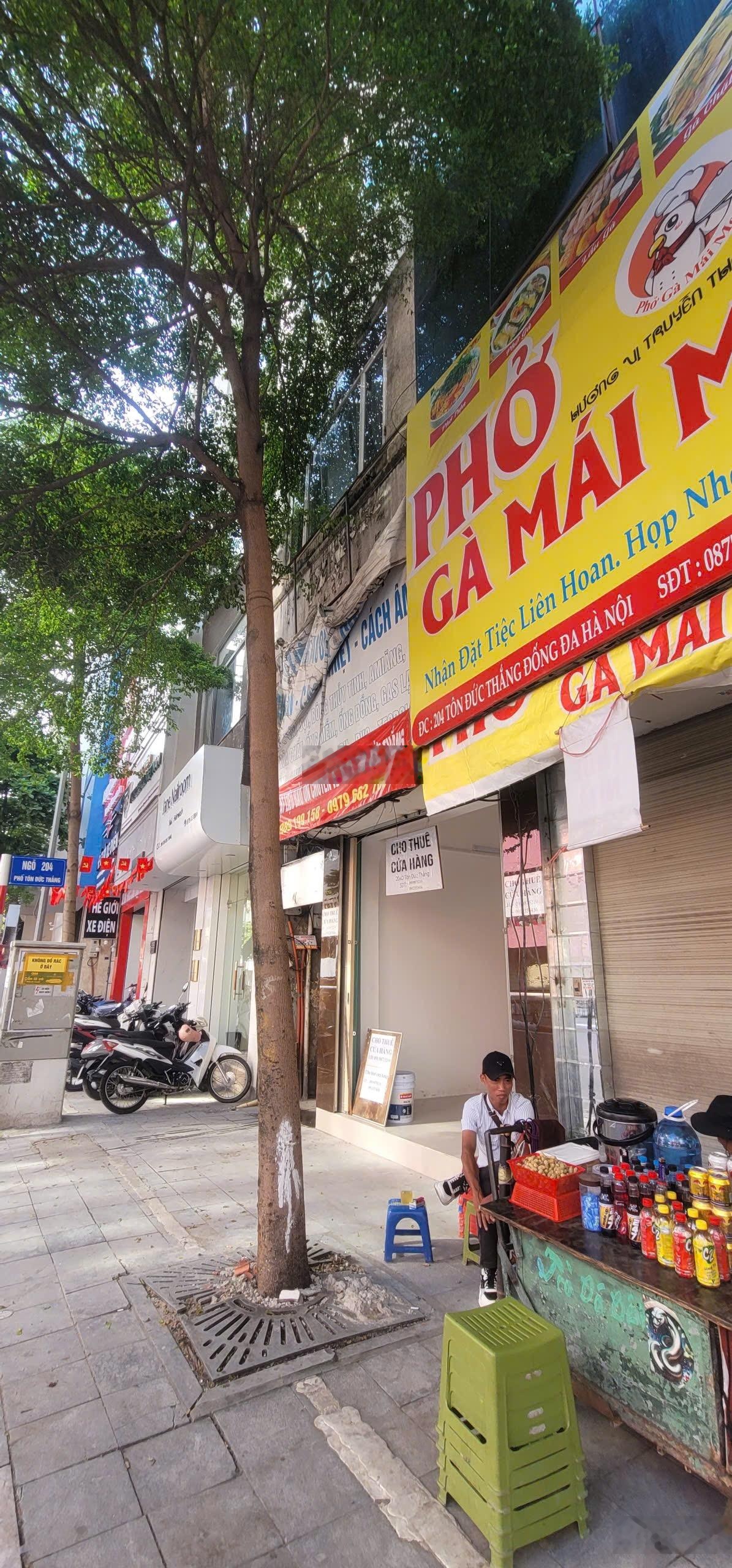 Cho thuê mặt bằng tầng 1 kinh doanh - Phố Tôn Đức Thắng