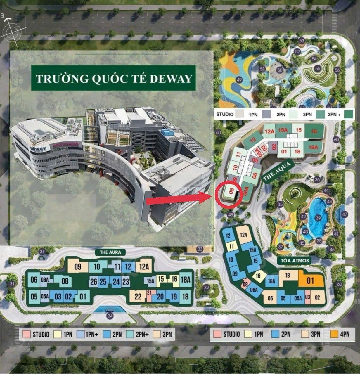 Bán Căn hộ 2PN, 2WC tại Lumiere EverGreen, 6,78 tỷ, 62 m2