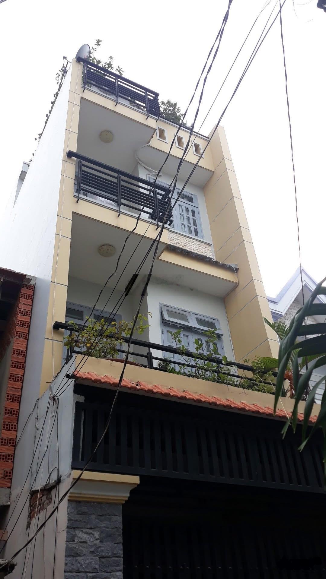 Hẻm XH Nguyễn Suý, Q. Tân Phú (Nhà trệt 2 lầu ST, 4x20m, 4PN)