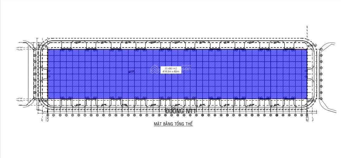Cho thuê kho xưởng khu công nghiệp cảng Phước Đông - Cần Đước - Long An - DT: 43.966m2 gần cảng