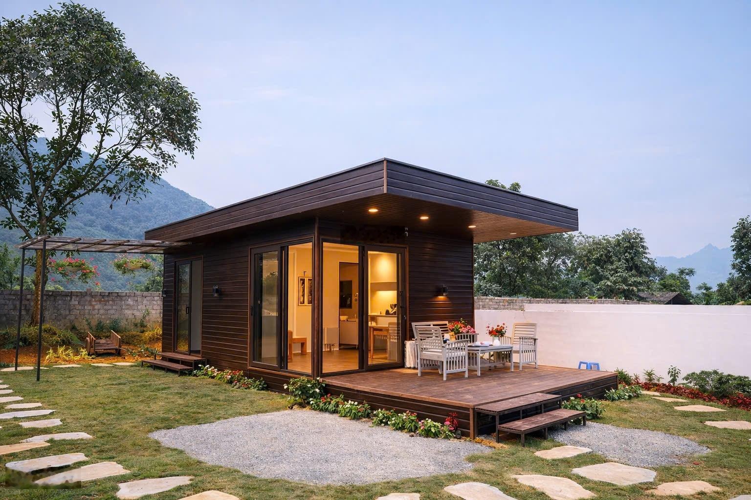 Nghỉ dưỡng sẵn nhà vườn tại Kim Bôi HB 400m2 - chỉ hơn 800tr
