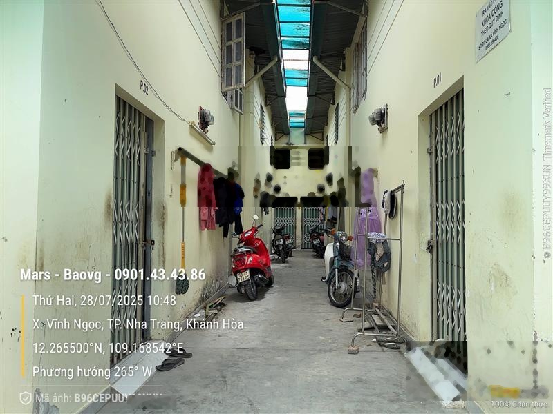 Bán dãy trọ sẵn dòng tiền, vĩnh ngọc, nha trang.