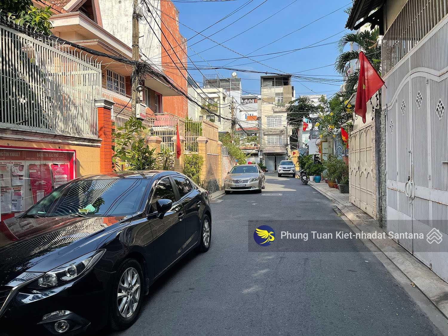 Nhà phố vườn 1 lầu (4,3m x 21,5m) hẻm nhựa 7m (2 ôtô tránh nhau) khu vip Lê Văn Sỹ, Quận Tân Bình