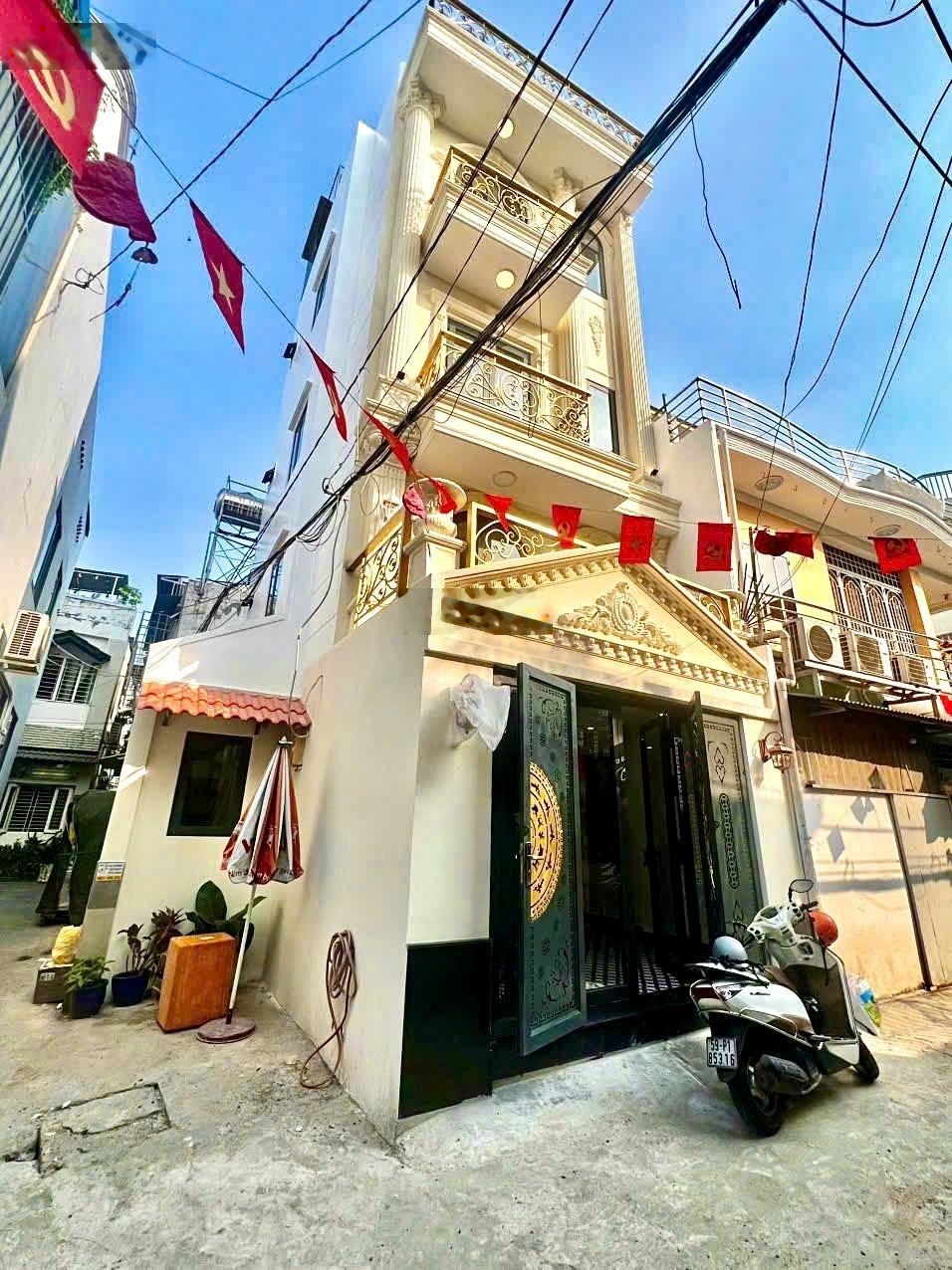 Nhà mới siêu đẹp Nguyễn Kiệm, Gò Vấp, không lộ giới, hẻm xe tải, 5 tầng, giá 7,78 tỷ TL