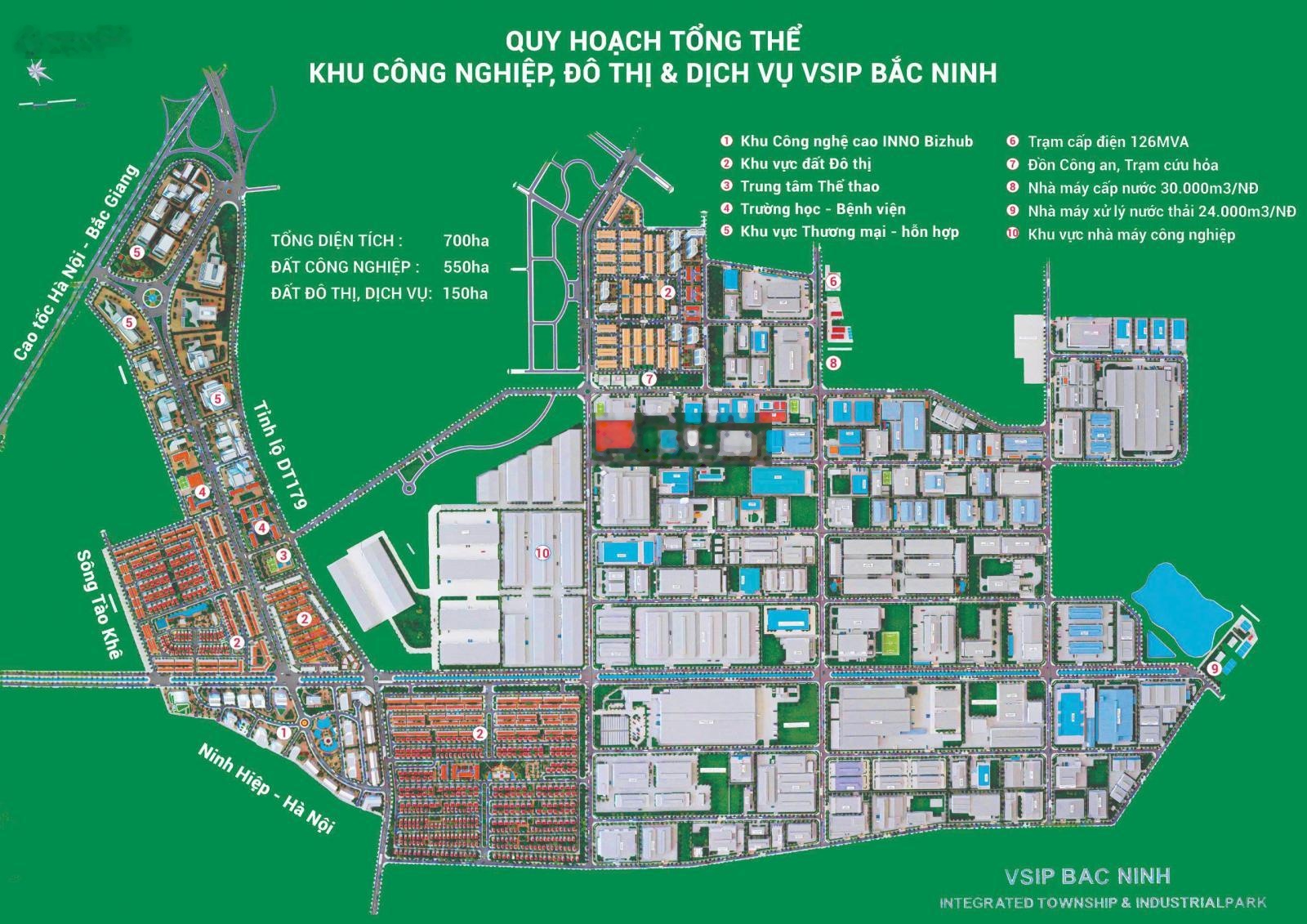 Shophouse 120m² trục kinh doanh 13,5m, đối diện khu công nghệ cao vsip,cách tây hồ 12km