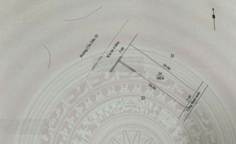 Bán đất mặt tiền đường 7m5 Cồn Dầu 22, Gần cầu Hòa Xuân, Lê Quảng Chí, giá chỉ 6 tỷ 2 tl