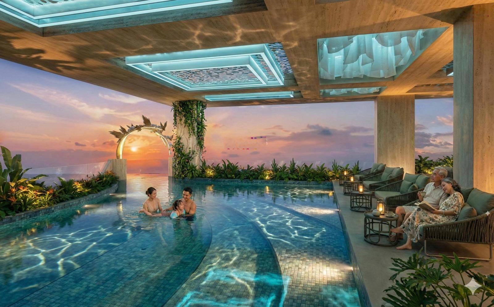 Căn 1 Phòng ngủ Đông Nam, tầng cao view Biển Mỹ Khê , Ưu đãi 0% lãi suất 24 tháng , Sổ Hồng Lâu Dài