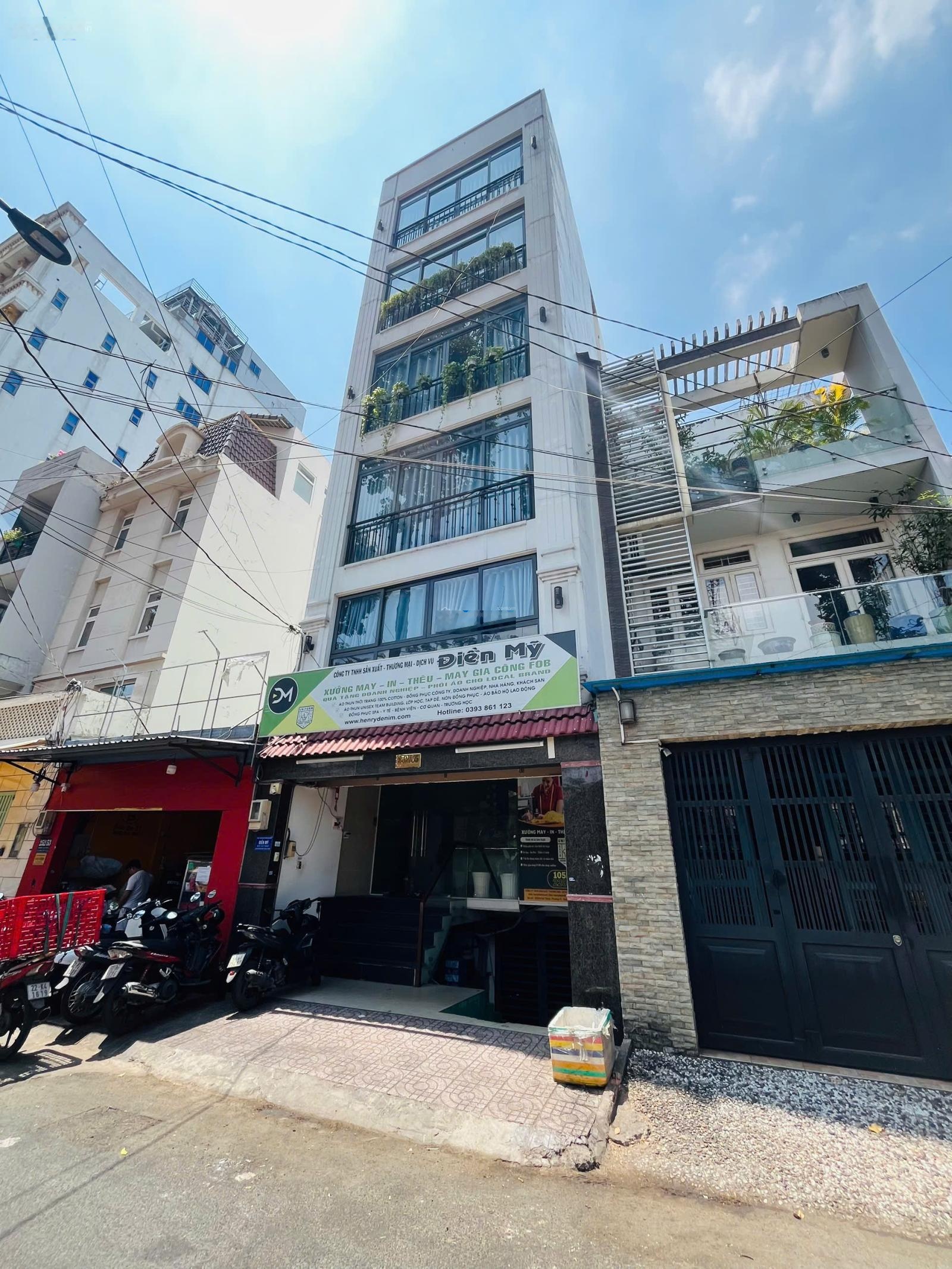 Bán toà nhà hẻm xe hơi cao thắng, quận 10 hầm 6 tầng