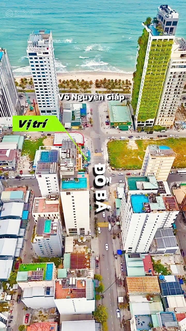 Lô đất kiệt 5m đường Đỗ Bá. Sau lưng nhà mặt tiền.cách đường Đỗ Bá 20M. cách biển 400m