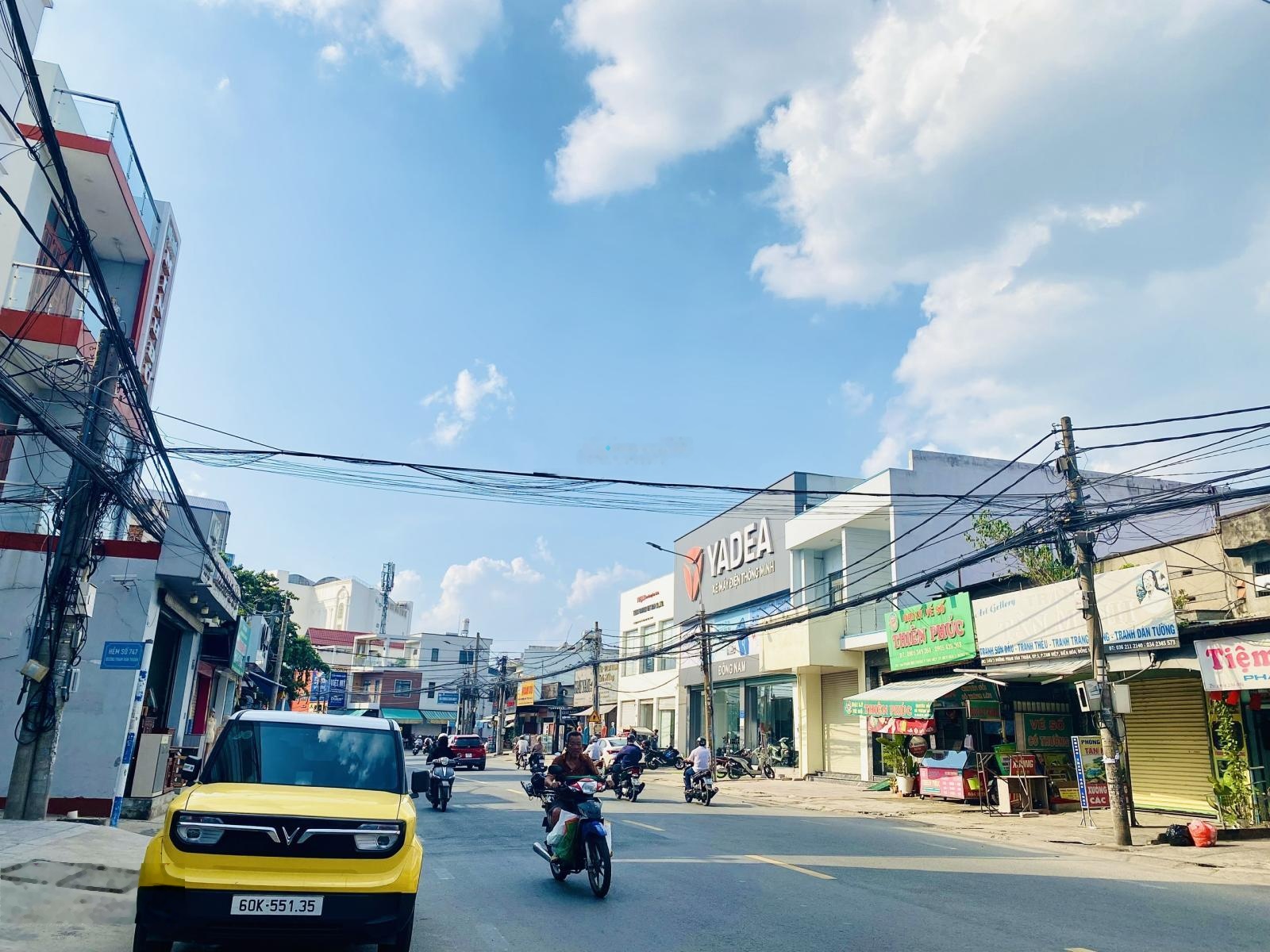 Cho thuê mặt bằng đẹp setup sẵn ngang 8,5 mét đường phạm văn thuận - tam hiệp giá thuê 70tr/tháng