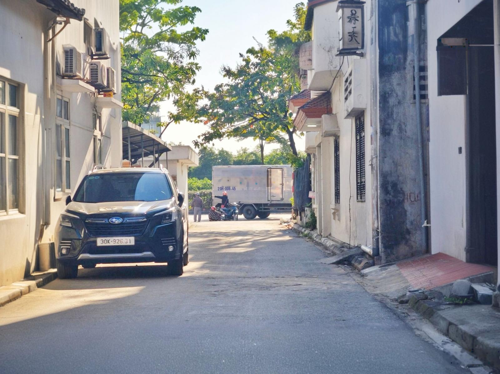 Đất, giá đầu tư, phân lô ô tô tránh đỗ, kinh danh, thông, 3 nhà ra mặt phố, 100m x 5,5m mặt tiền