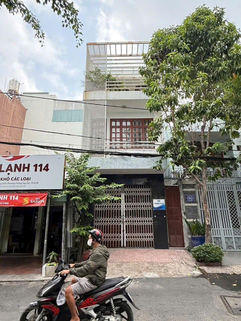 Bán nhà mặt tiền kinh doanh Lê Văn Thọ, Gò Vấp. Vị trí đắc địa, 5x19m, CN 90m, Đúc 3tấm, giá 13.5tỷ