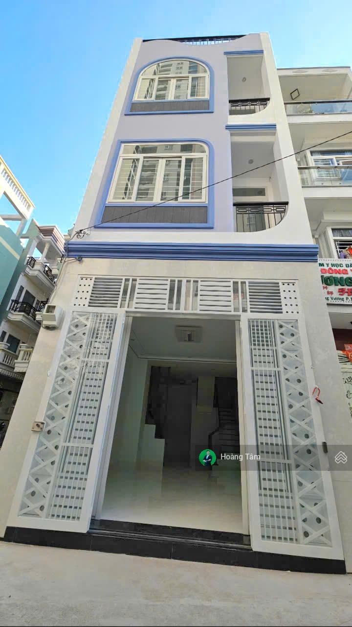Bán nhà hẻm xe tải An Dương Vương, Quận 6, DT:4x11m, 4 tầng, gần chợ Kiến Đức, giá 6.8 tỷ