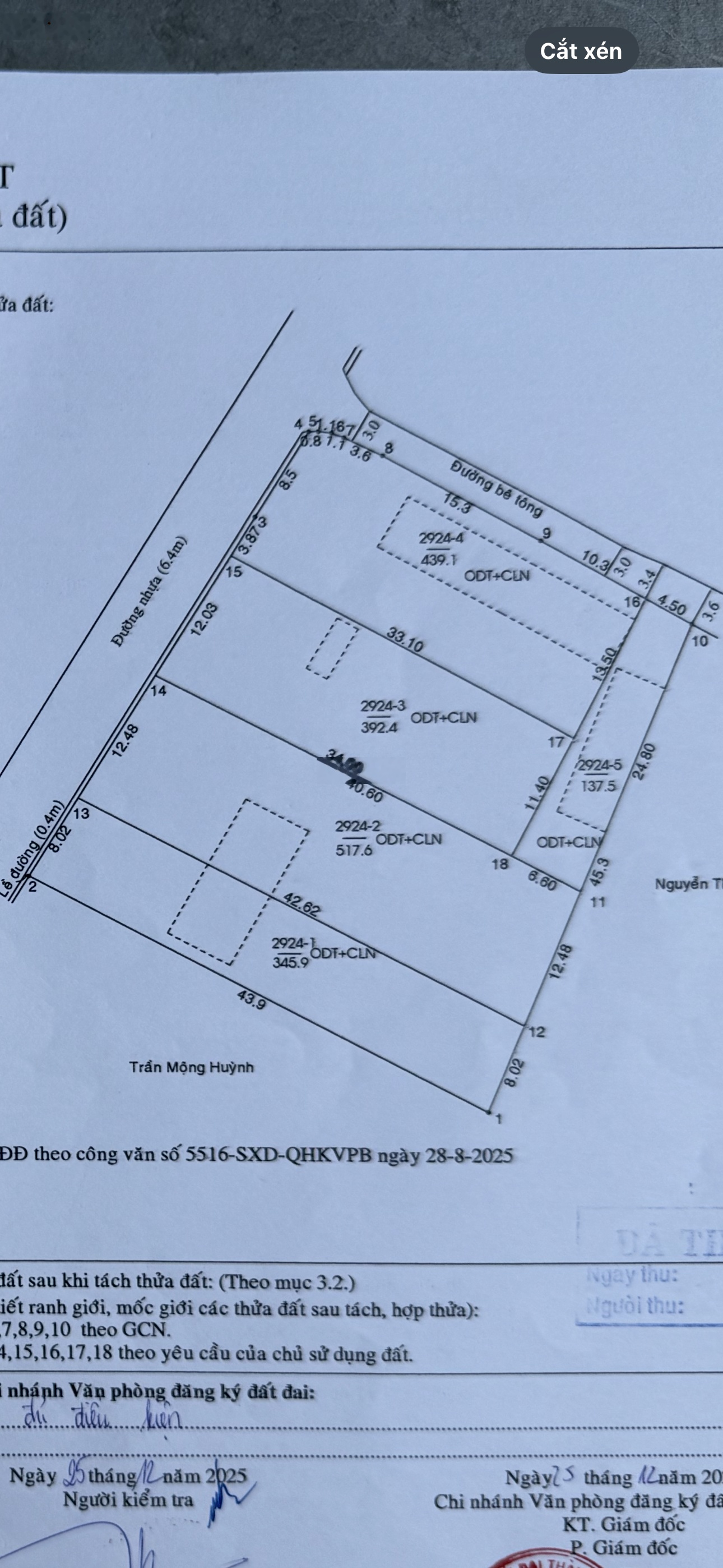Đất (12x34) MT đường ĐX 122 rộng 7m, chính chủ cần bán gấp