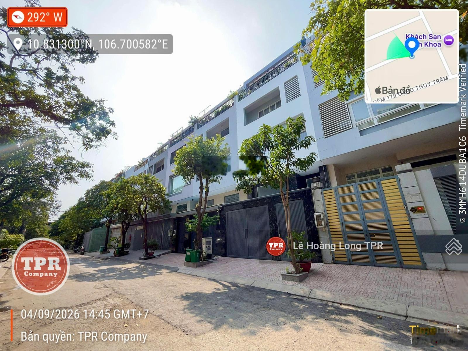 Biệt thự mini 6x22m. Hầm + 4 tầng full NT sát ĐH Văn Lang, Đặng Thùy Trâm, P13, Bình Thạnh. 22Tỷ TL