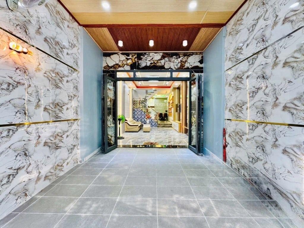 Nhà mới 3T, 4pn hẻm 5m huỳnh văn nghệ gò vấp 4x18 chỉ nhỉnh 7 tỷ, sổ vuông