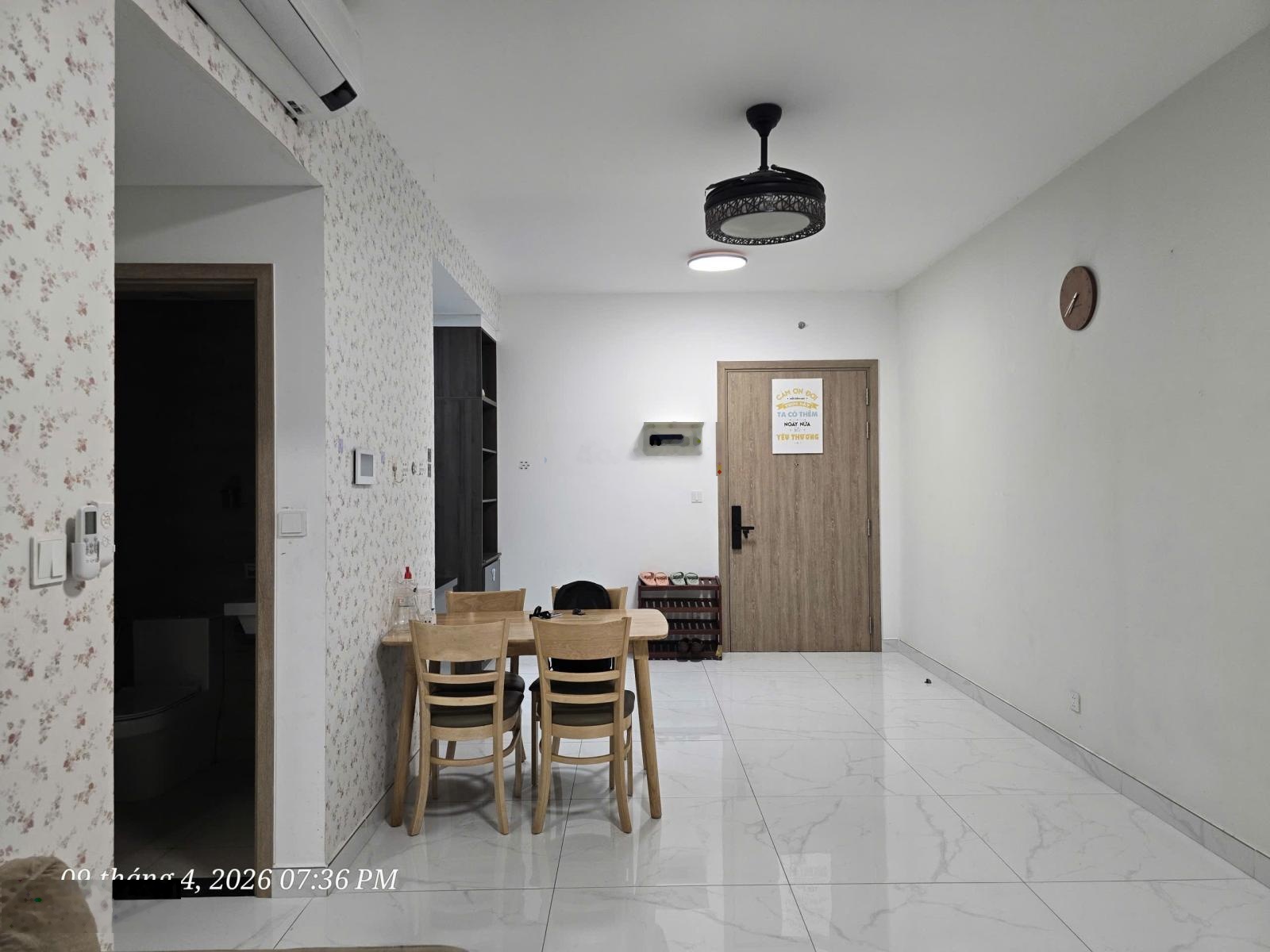 Cho thuê căn hộ A3 tầng 11, Diamond Alnata, 92m2, 18tr/th full nội thất, free PQL+Internet