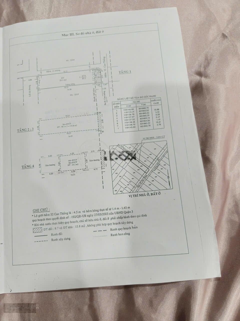 Bán gấp nhà riêng tại Cao Thắng, 12,5 tỷ, 58,4 m2, đẹp, nhiều tiện ích, ngay trung tâm Q3